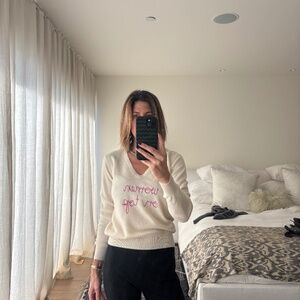 Lingua Franca 100% Cashmere Sweater